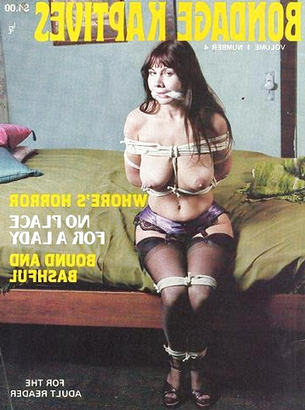 25P My Vintage Bondage Magazines (covers )