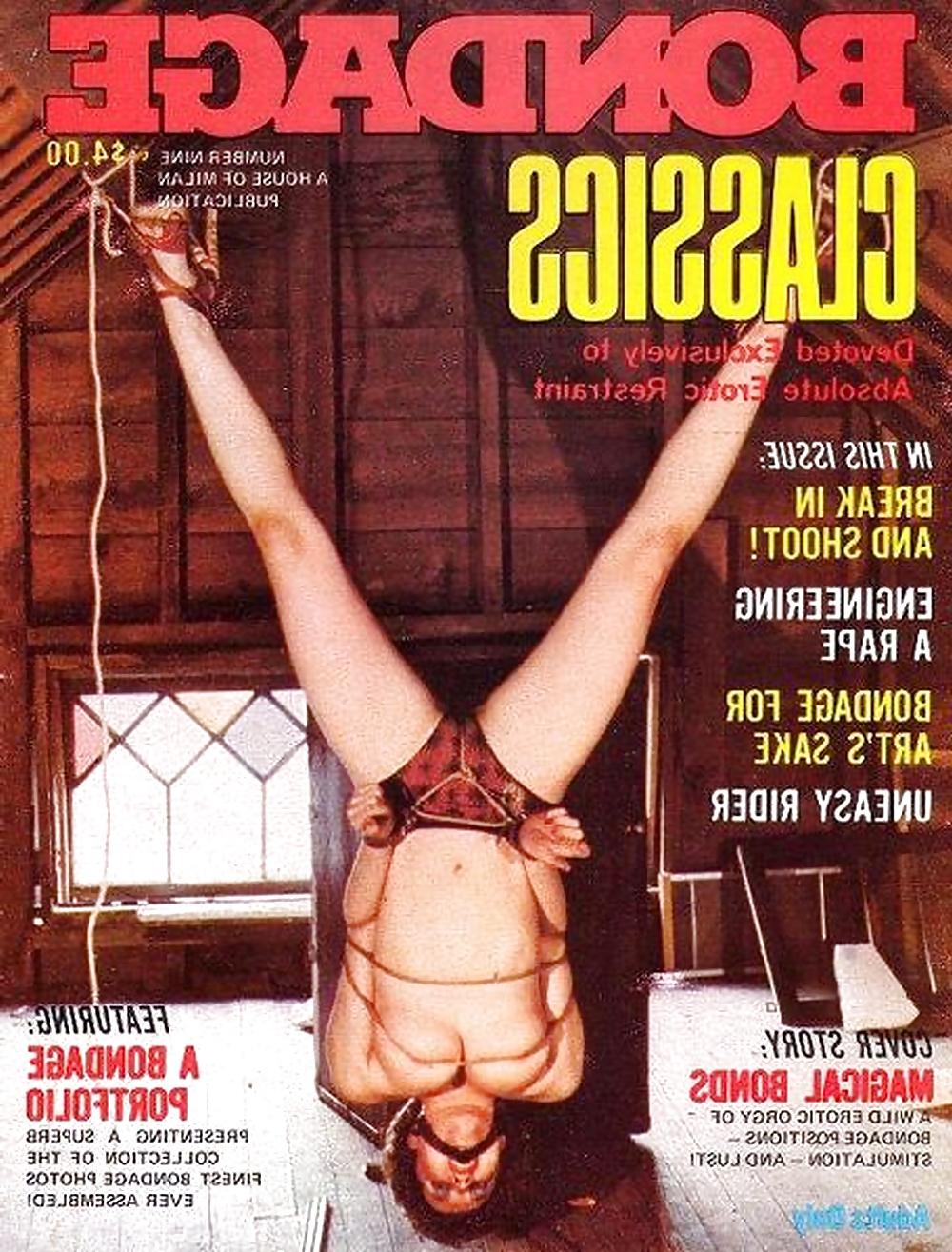 25P My Vintage Bondage Magazines (covers )