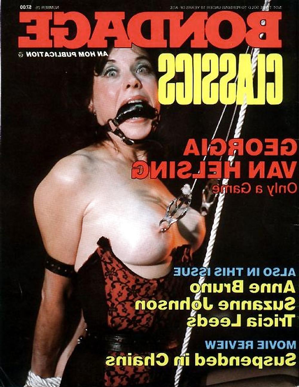 25P My Vintage Bondage Magazines (covers )