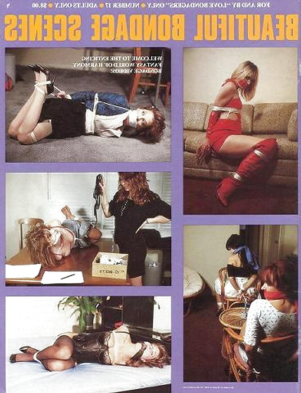 25P My Vintage Bondage Magazines (covers )