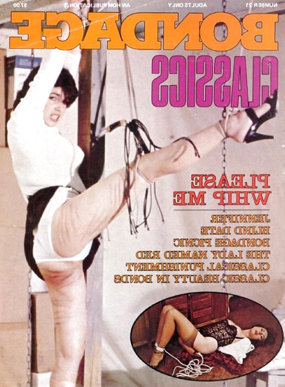 25P My Vintage Bondage Magazines (covers )