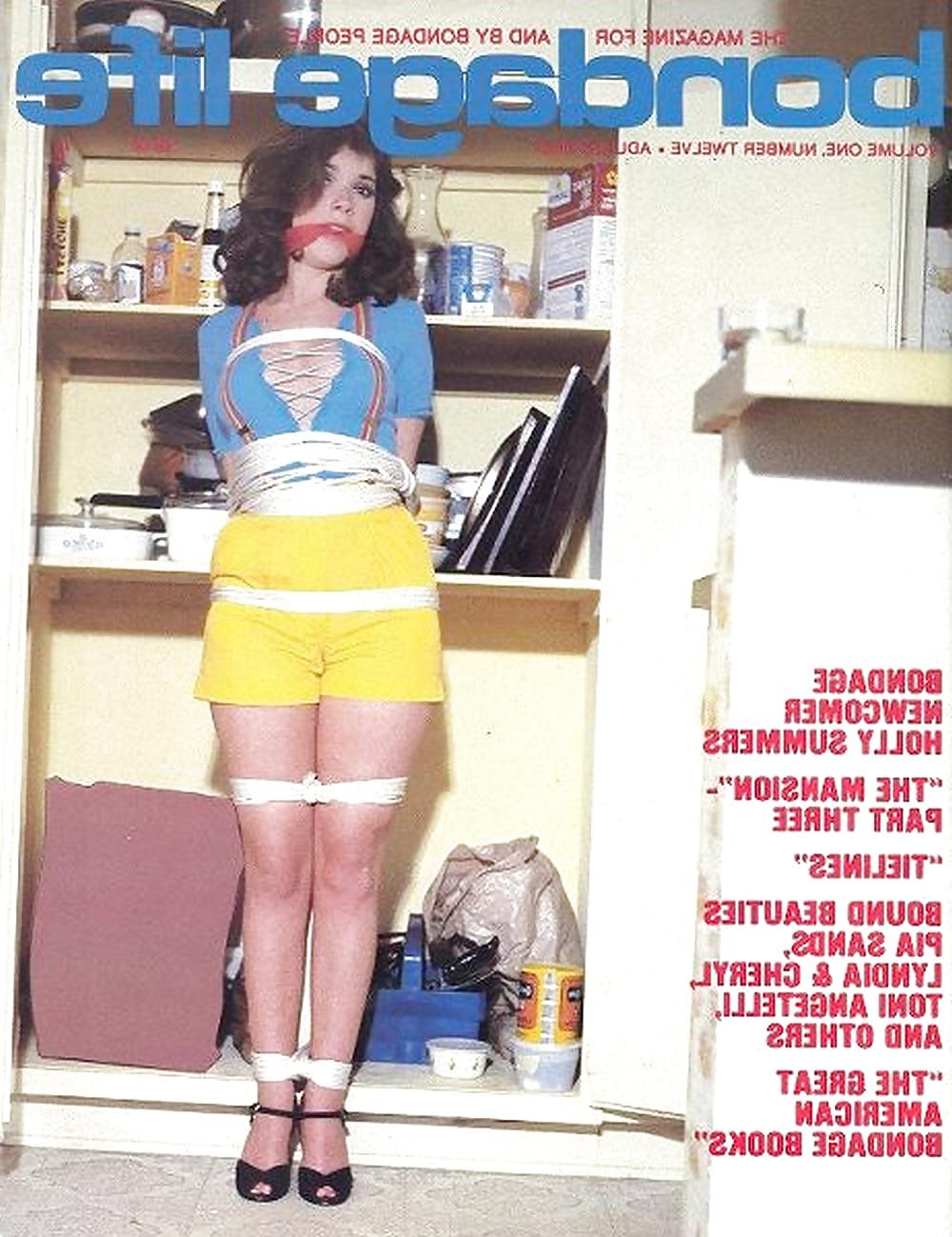 25P My Vintage Bondage Magazines (covers )
