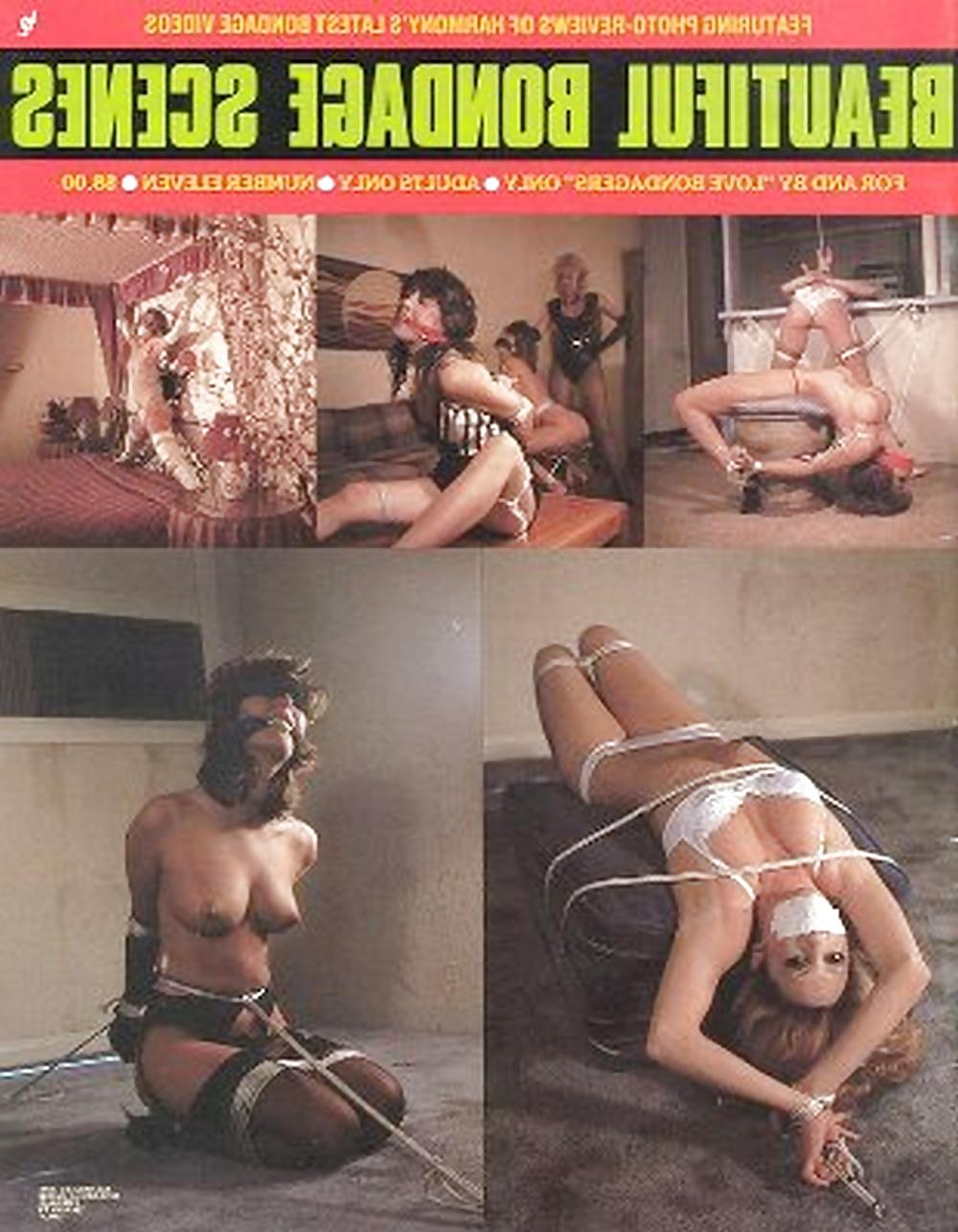 25P My Vintage Bondage Magazines (covers )