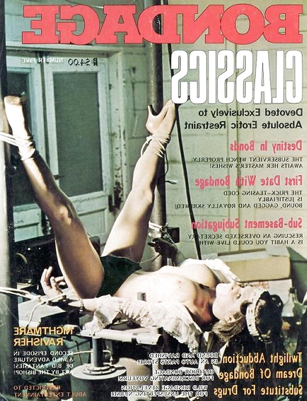 25P My Vintage Bondage Magazines (covers )