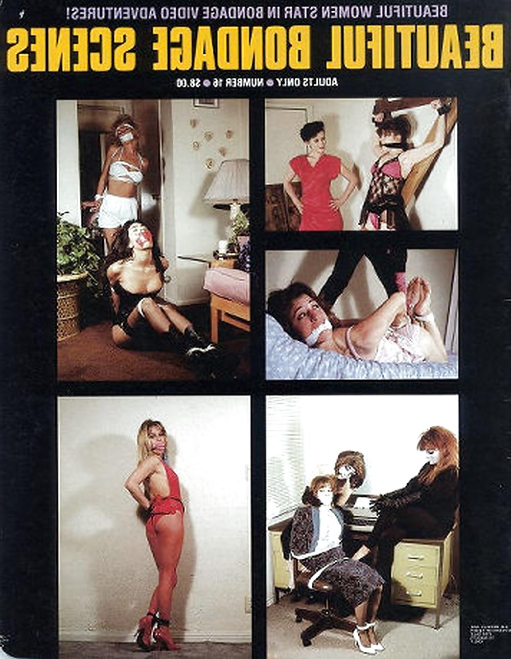 25P My Vintage Bondage Magazines (covers )