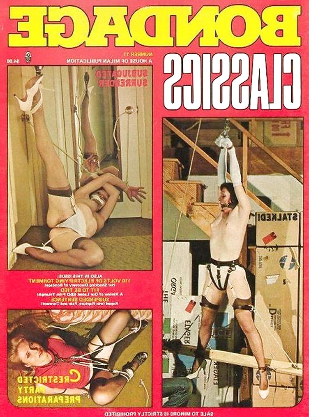 25P My Vintage Bondage Magazines (covers )