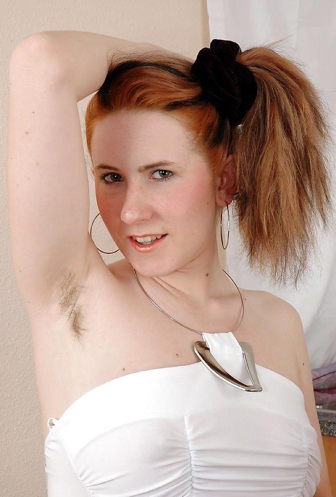 25P Girls with hairy, unshaven armpits K