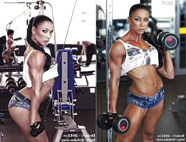 25P Russian Fitness model - Yana 