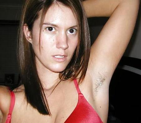 25P Girls with hairy, unshaven armpits Sc -