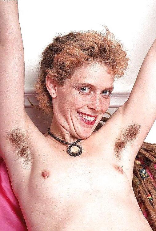 25P Girls with hairy, unshaven armpits Sc -