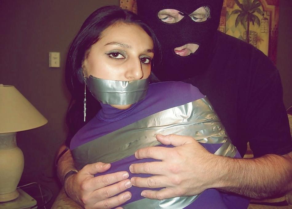 9P Arab woman subjected to an old white pervert