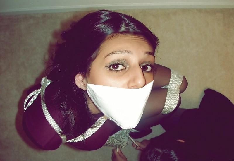 9P Arab woman subjected to an old white pervert