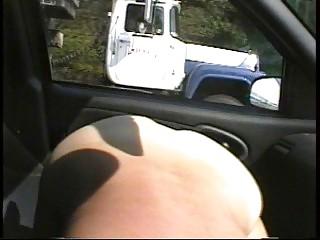 5P Flashing a trucker