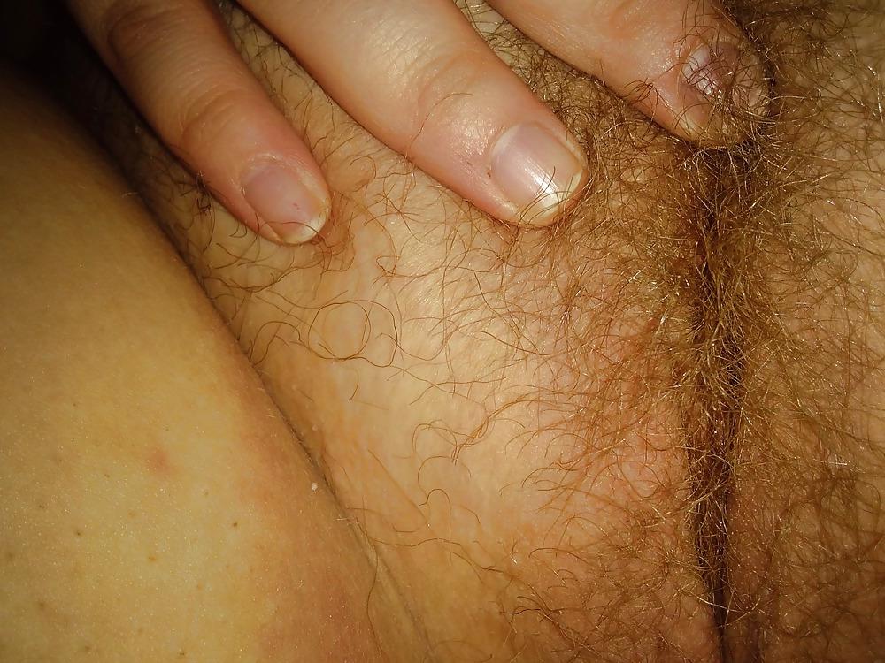 8P Teasing you with my chubby, hairy pussy