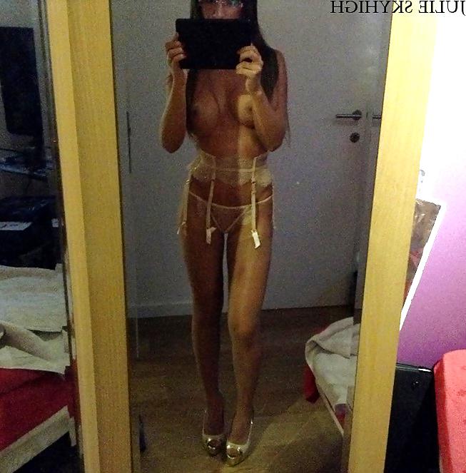 4P Young woman in luxury slut lingerie & high heels