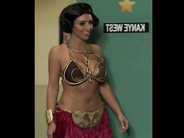 25P Star Wars Slave Leia Dressed and Undressed Gallery 2