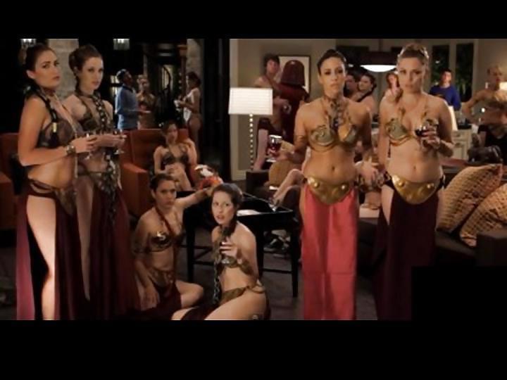 25P Star Wars Slave Leia Dressed and Undressed Gallery 2
