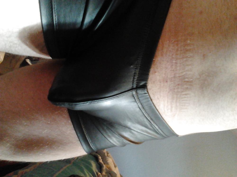 16P My new leather pants what you think xxx