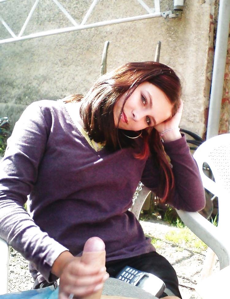 25P Girls holding cock part 2
