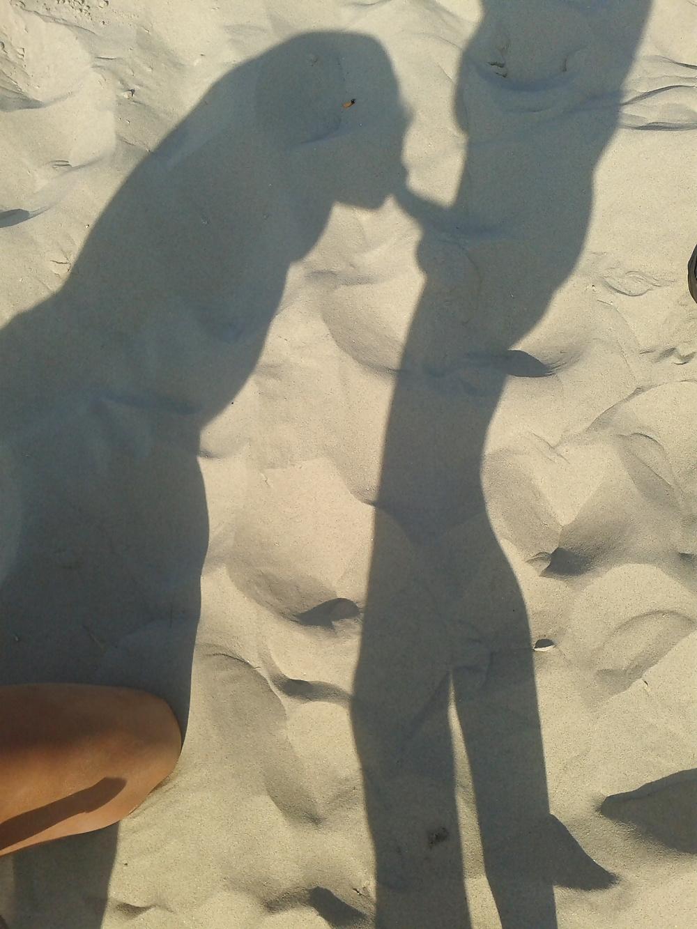 13P On the beach with friend