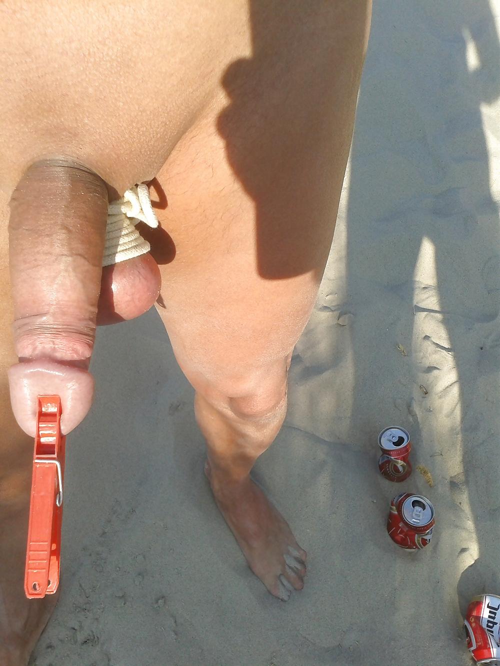 13P On the beach with friend