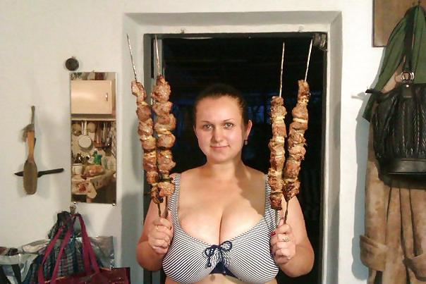 12P Busty Russian Woman 1604