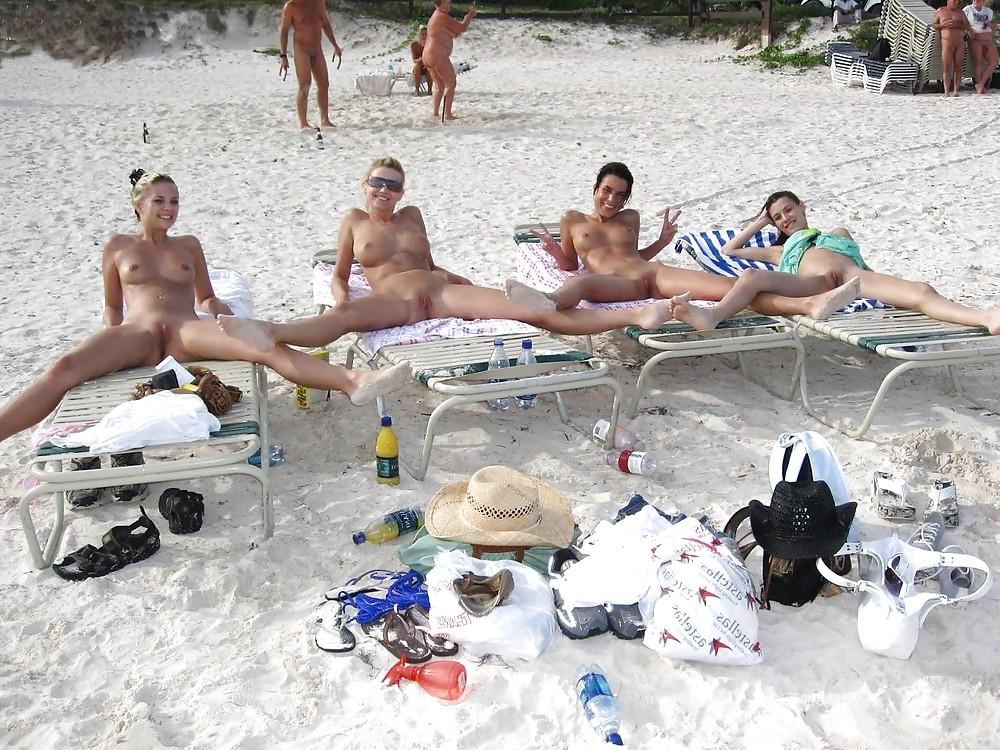 11P Teens and moms at the beach - Part XXV