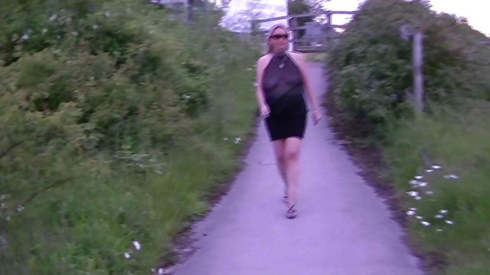 25P Milf mia flashing see through