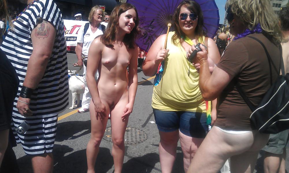 9P Mix of public nudity