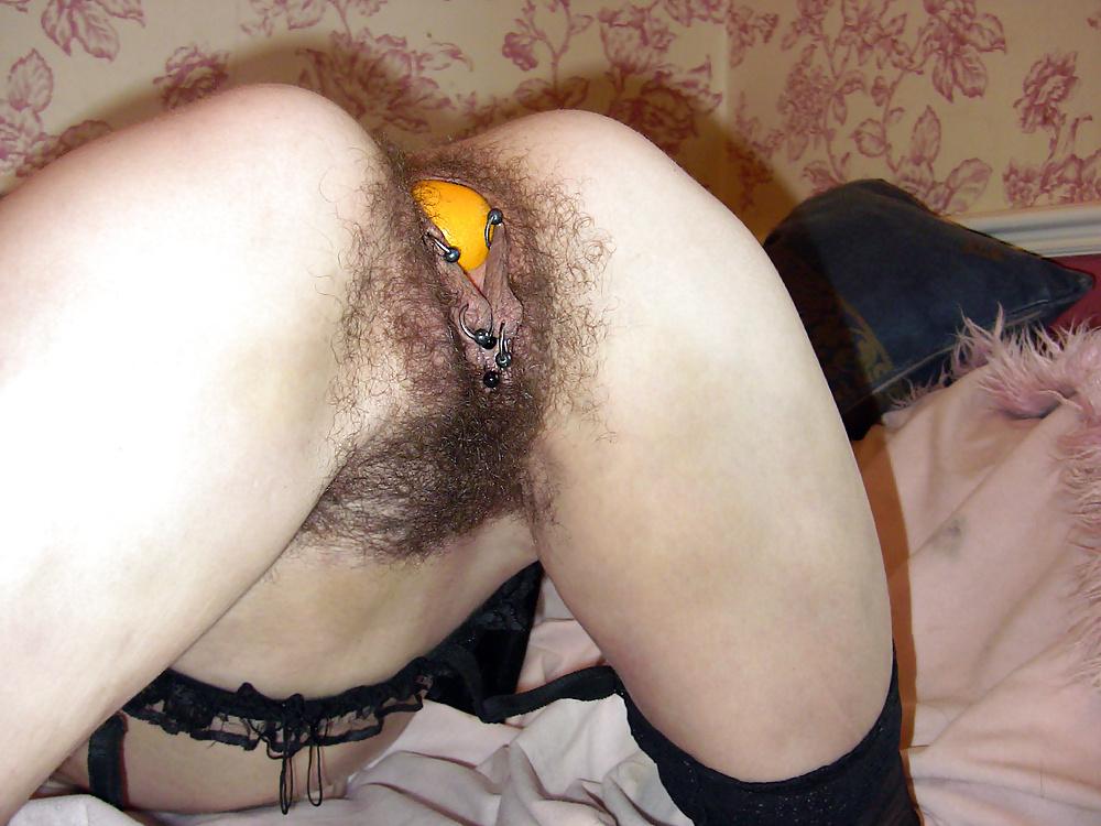 15P Tim161 Hairy pussy does plums and pears