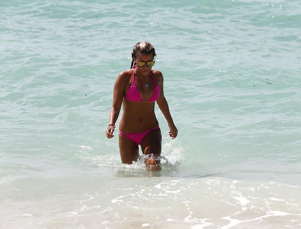 25P Beach Pics2 from Sylvie van der Vaart Miami October 2013