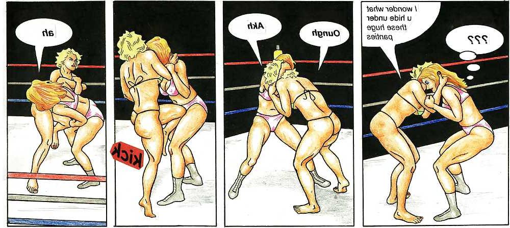 21P Wrestling cartoons
