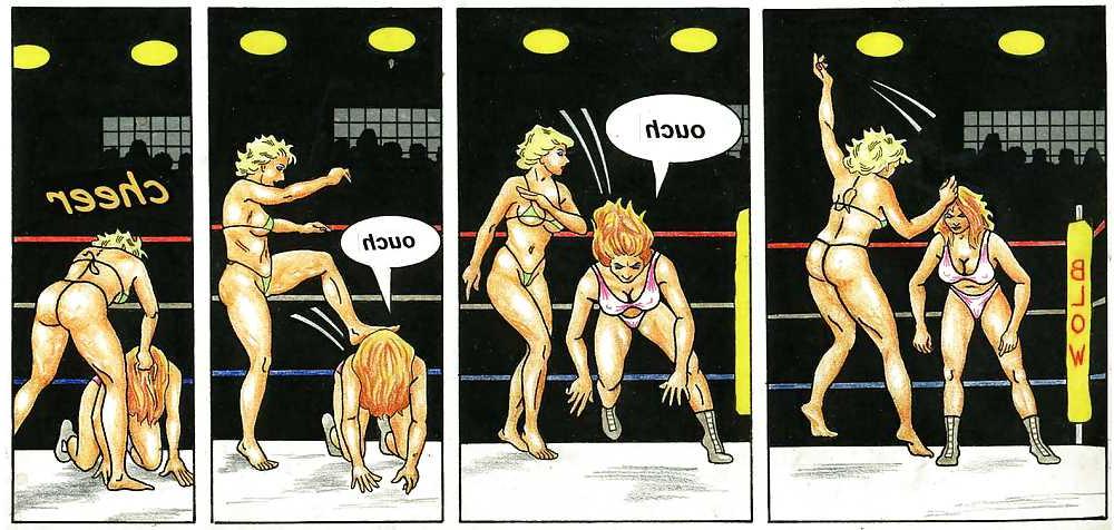 21P Wrestling cartoons