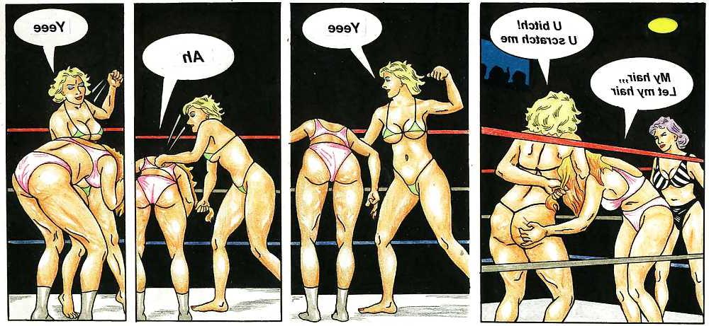 21P Wrestling cartoons