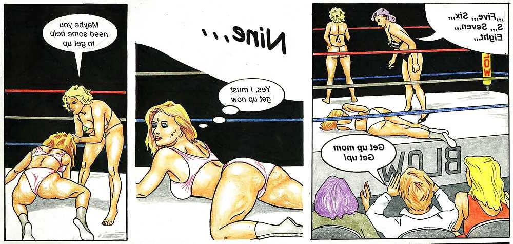 21P Wrestling cartoons