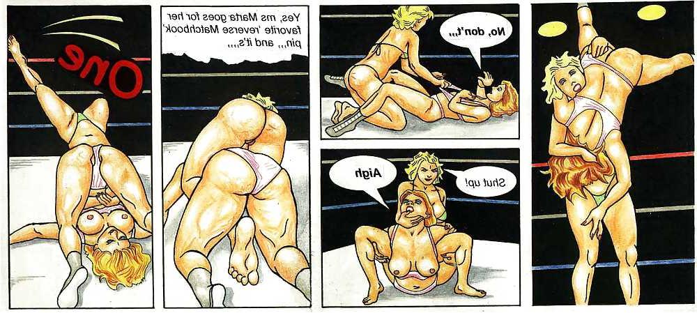 21P Wrestling cartoons