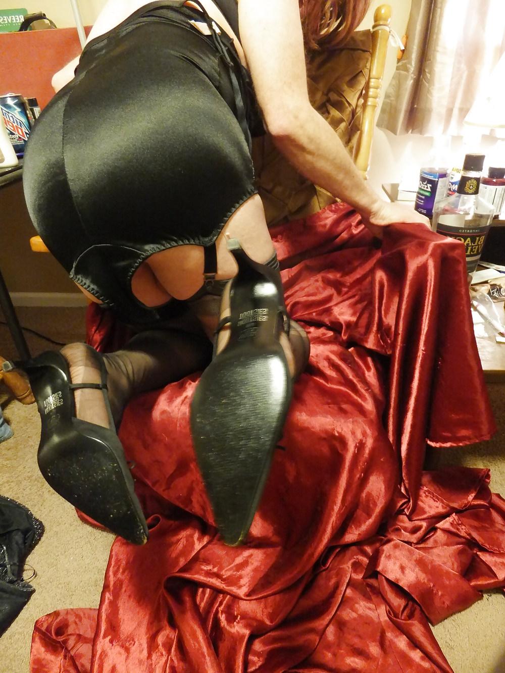 4P Schwarze Nylons