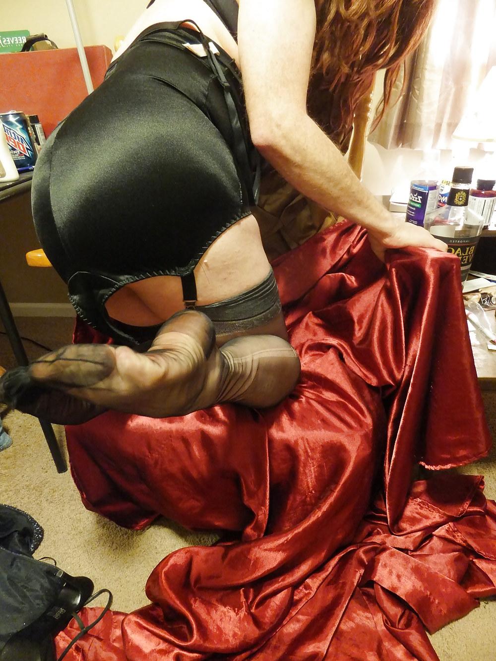 4P Schwarze Nylons
