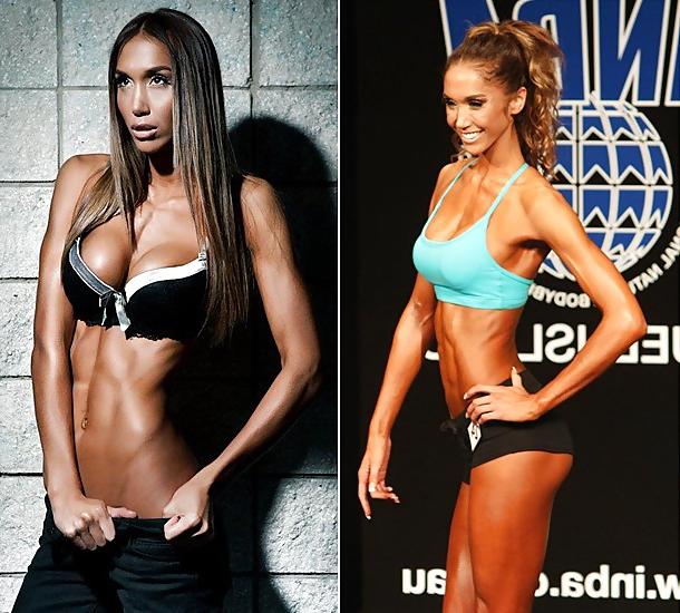 25P FIT PERFECT BODY FITNESS BODYBULDER BABE