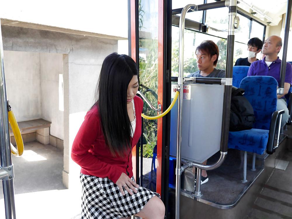 25P Japanese milf fucked in public