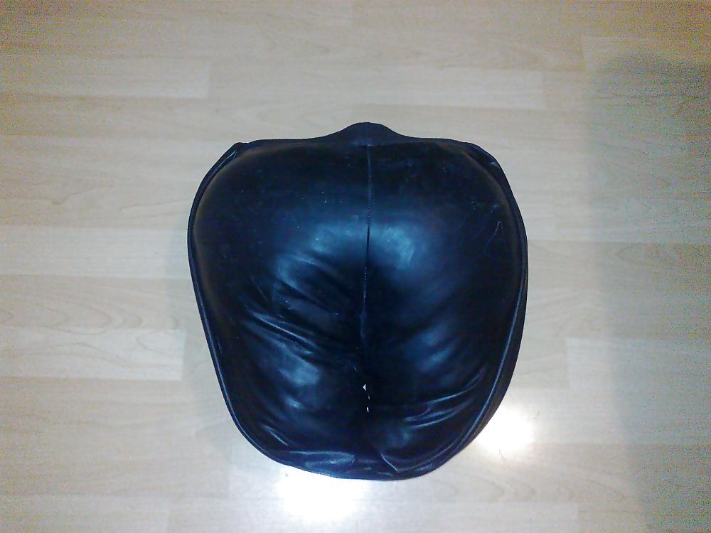 19P Sister's leather ass fucking
