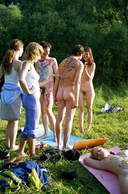 25P Nudist Beach Fun