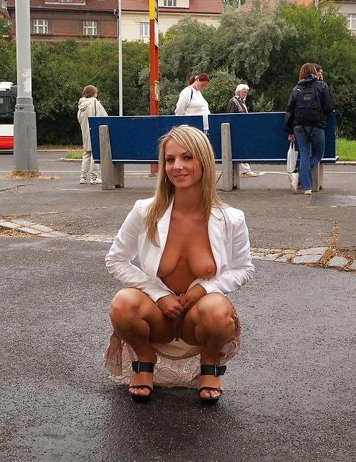20P Flashing tits 18