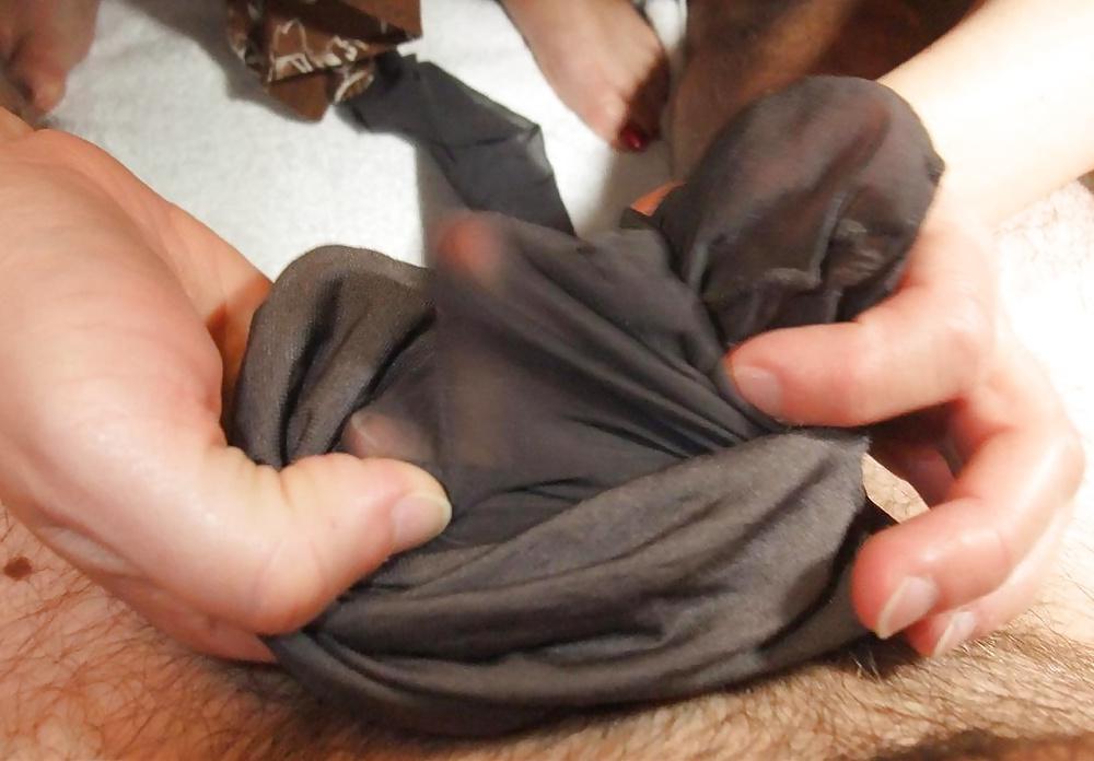 25P Wichsen in Nylons