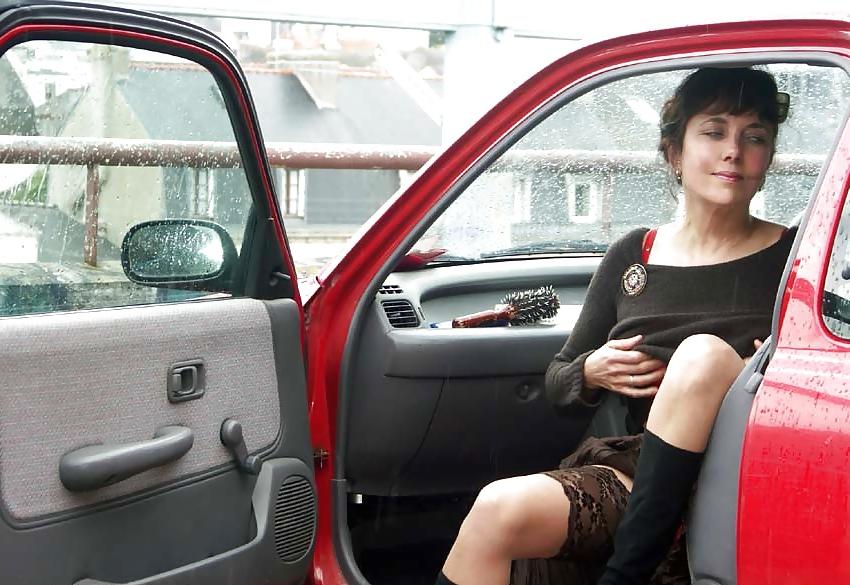 25P FRENCH NADINE flashing in a parking lot 2005