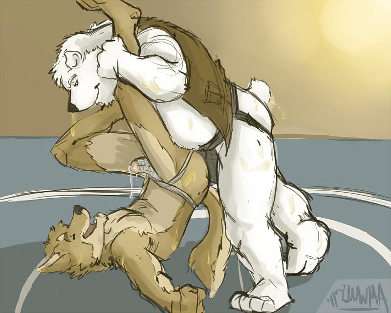 25P Furry wrestling