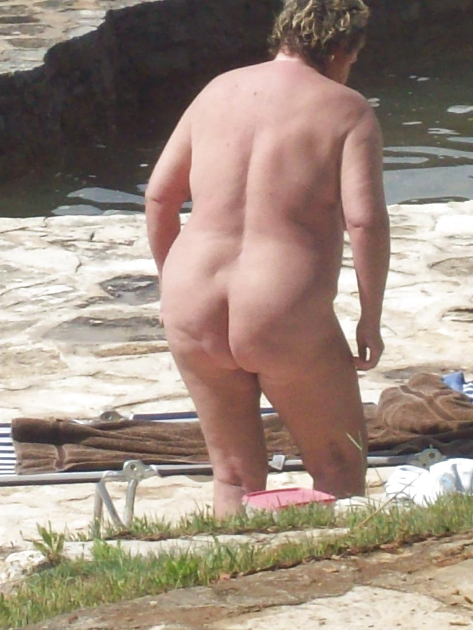 9P Nudist beach camping