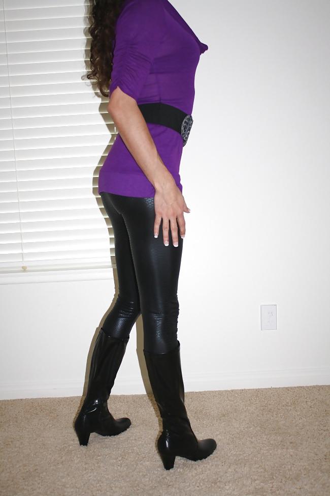 12P Purple Top and Snake Skin Pants