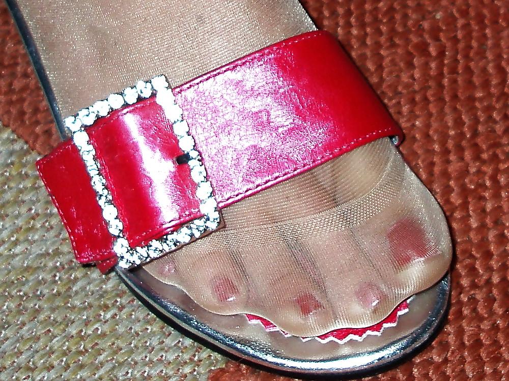 23P Nylon in heels
