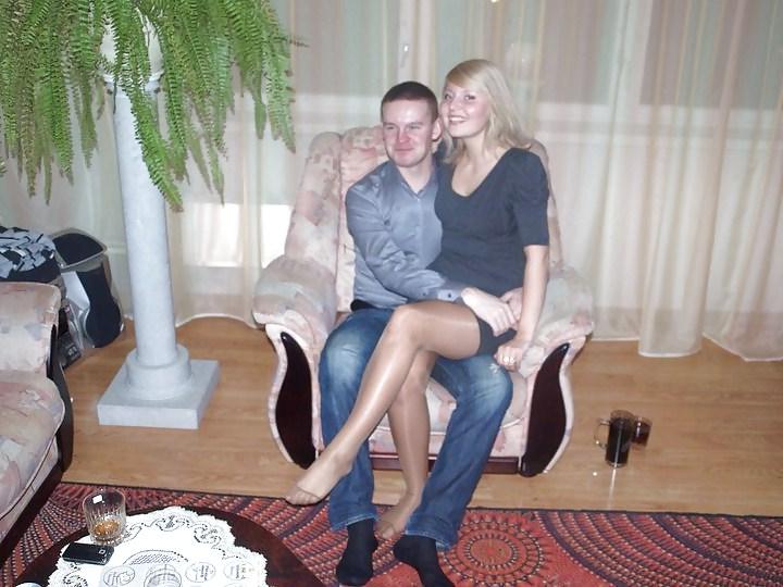25P Shiny Nylons